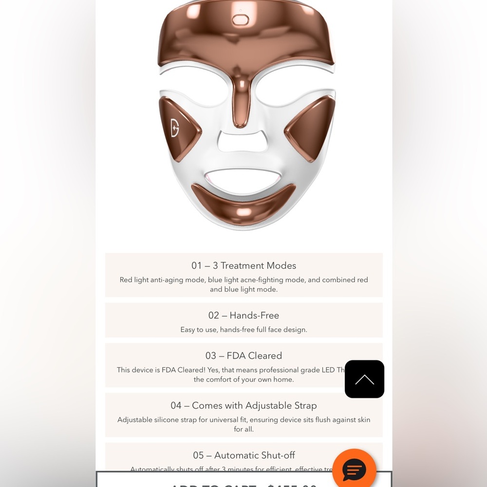 Dennis Grossman Led mask